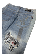 [V1195] Vintage y2k Rocawear blaue baggy jeans