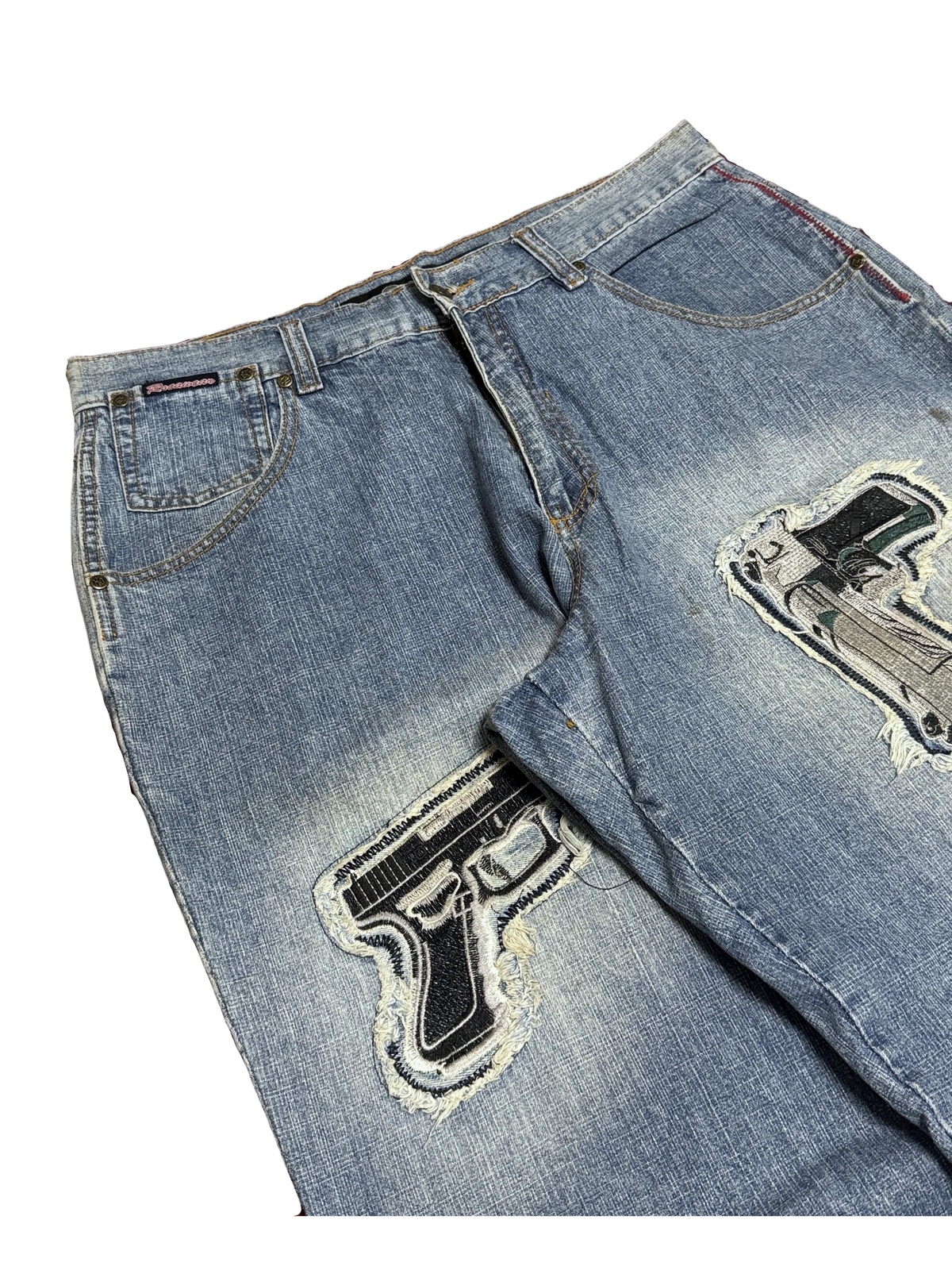 [V1195] Vintage y2k Rocawear blaue baggy jeans