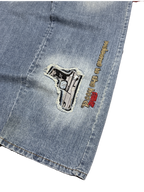[V1195] Vintage y2k Rocawear blaue baggy jeans