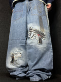[V1195] Vintage y2k Rocawear blaue baggy jeans