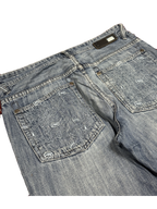 [V1197] Vintage y2k Ecko blaue straight jeans