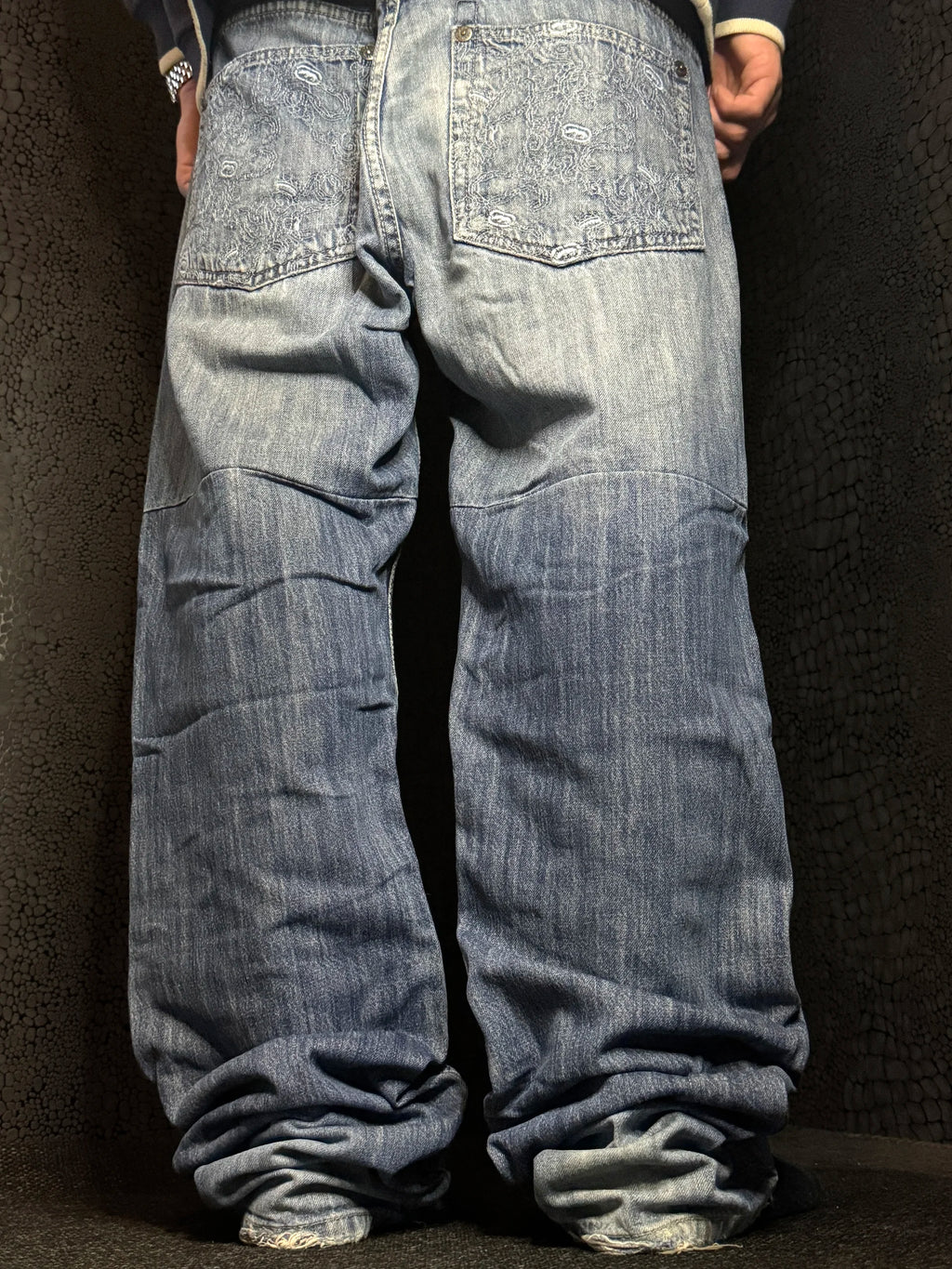 [V1197] Vintage y2k Ecko blaue straight jeans