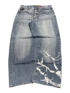 [V1198] Vintage y2k Akademiks blaue baggy jeans