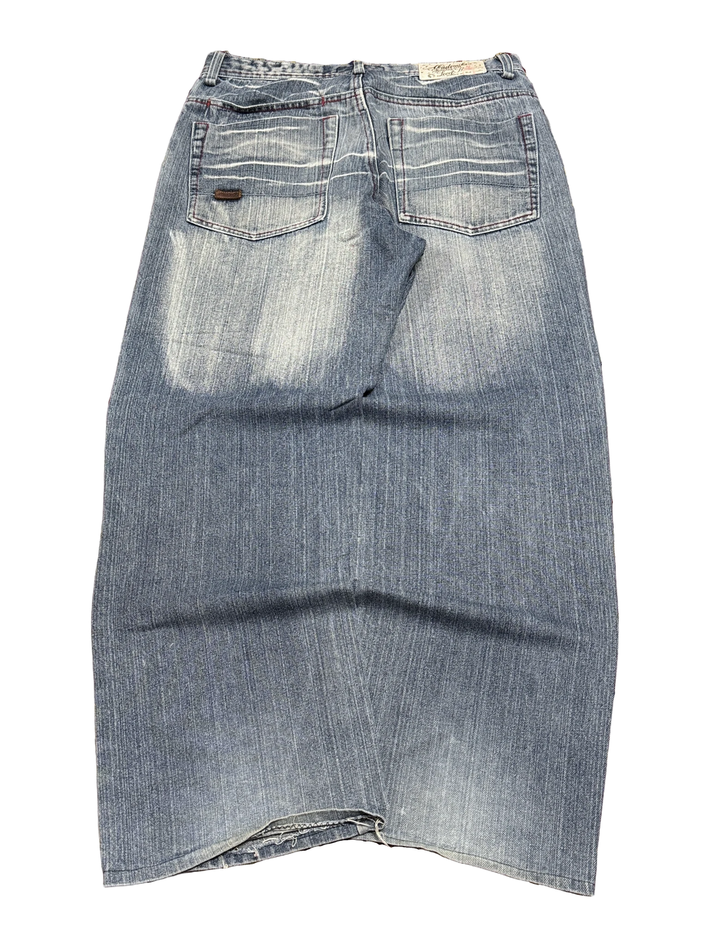 [V1198] Vintage y2k Akademiks blaue baggy jeans