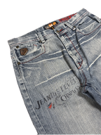[V1198] Vintage y2k Akademiks blaue baggy jeans