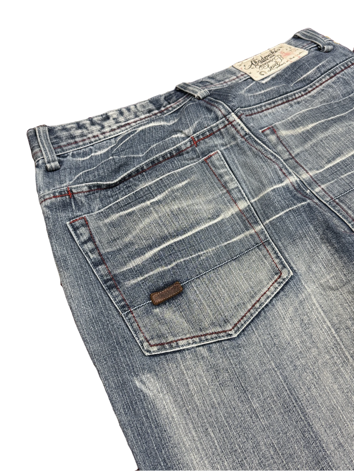 [V1198] Vintage y2k Akademiks blaue baggy jeans