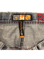 [V1198] Vintage y2k Akademiks blaue baggy jeans
