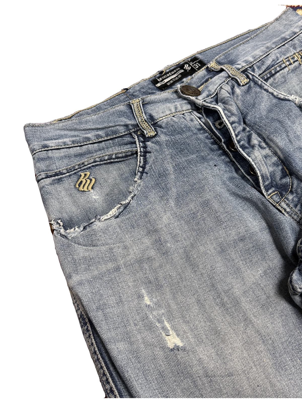 [V1200] Vintage y2k Rocawear blaue baggy jeans