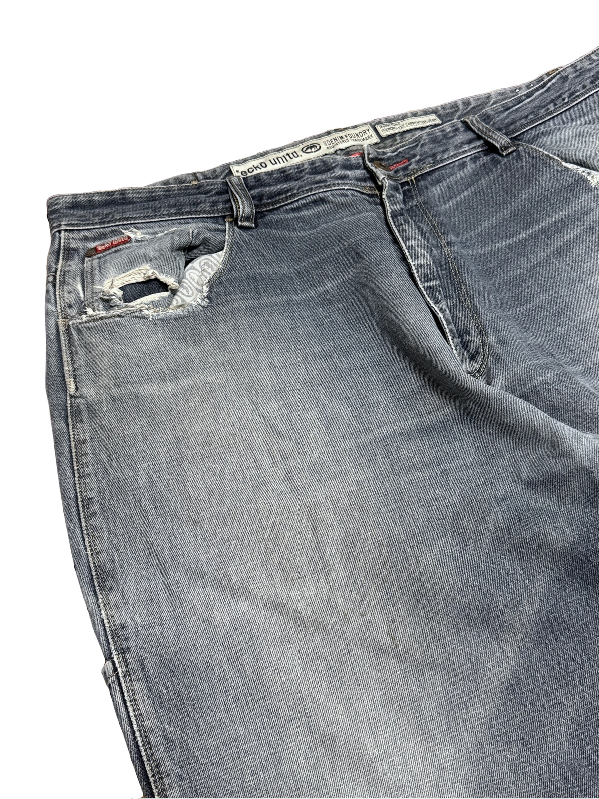 [V1201] Vintage y2k Ecko blaue baggy jeans