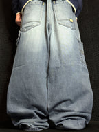 [V1201] Vintage y2k Ecko blaue baggy jeans