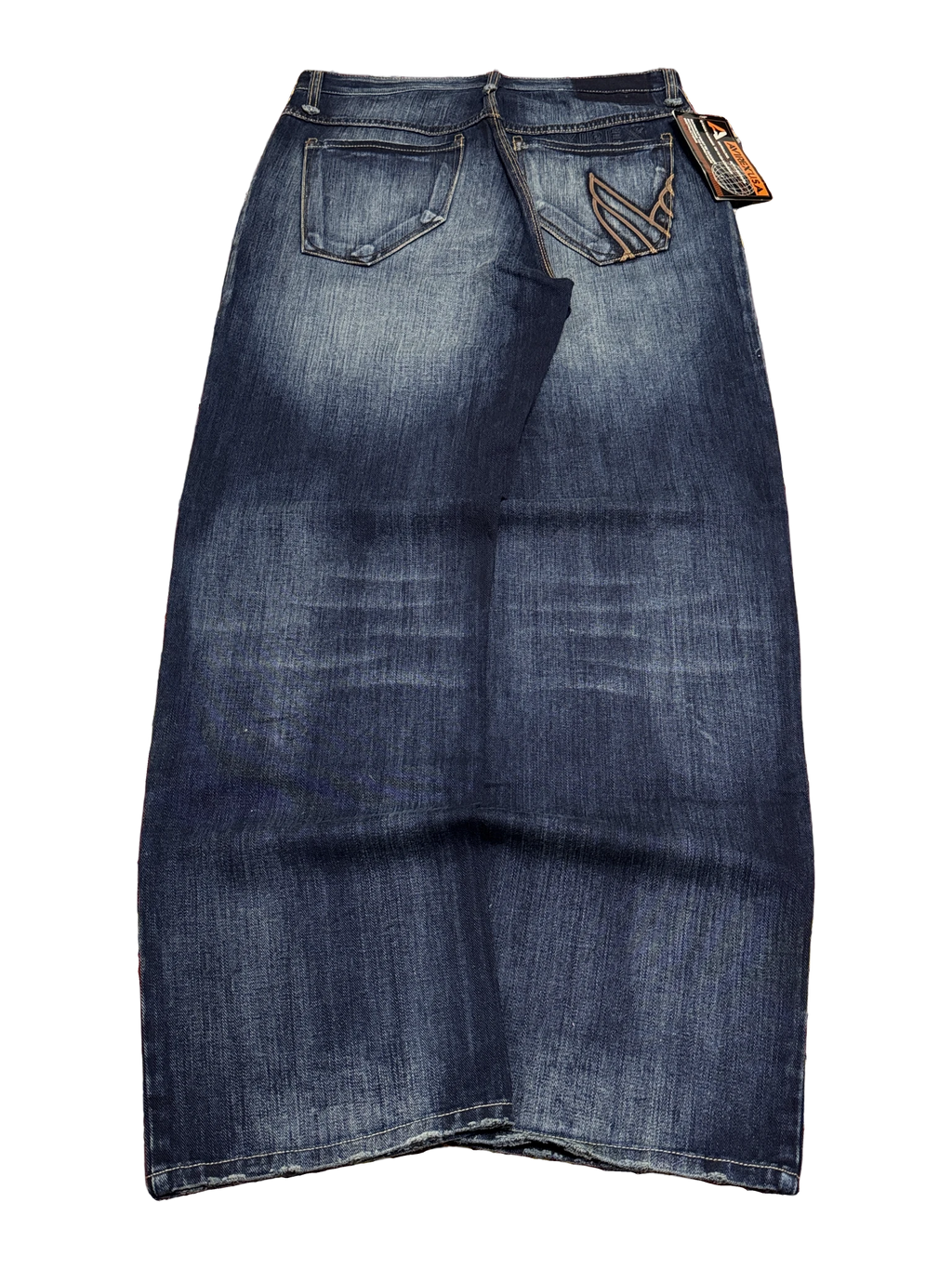 [V1205de] Vintage y2k Avirex blaue straight jeans (NWT)