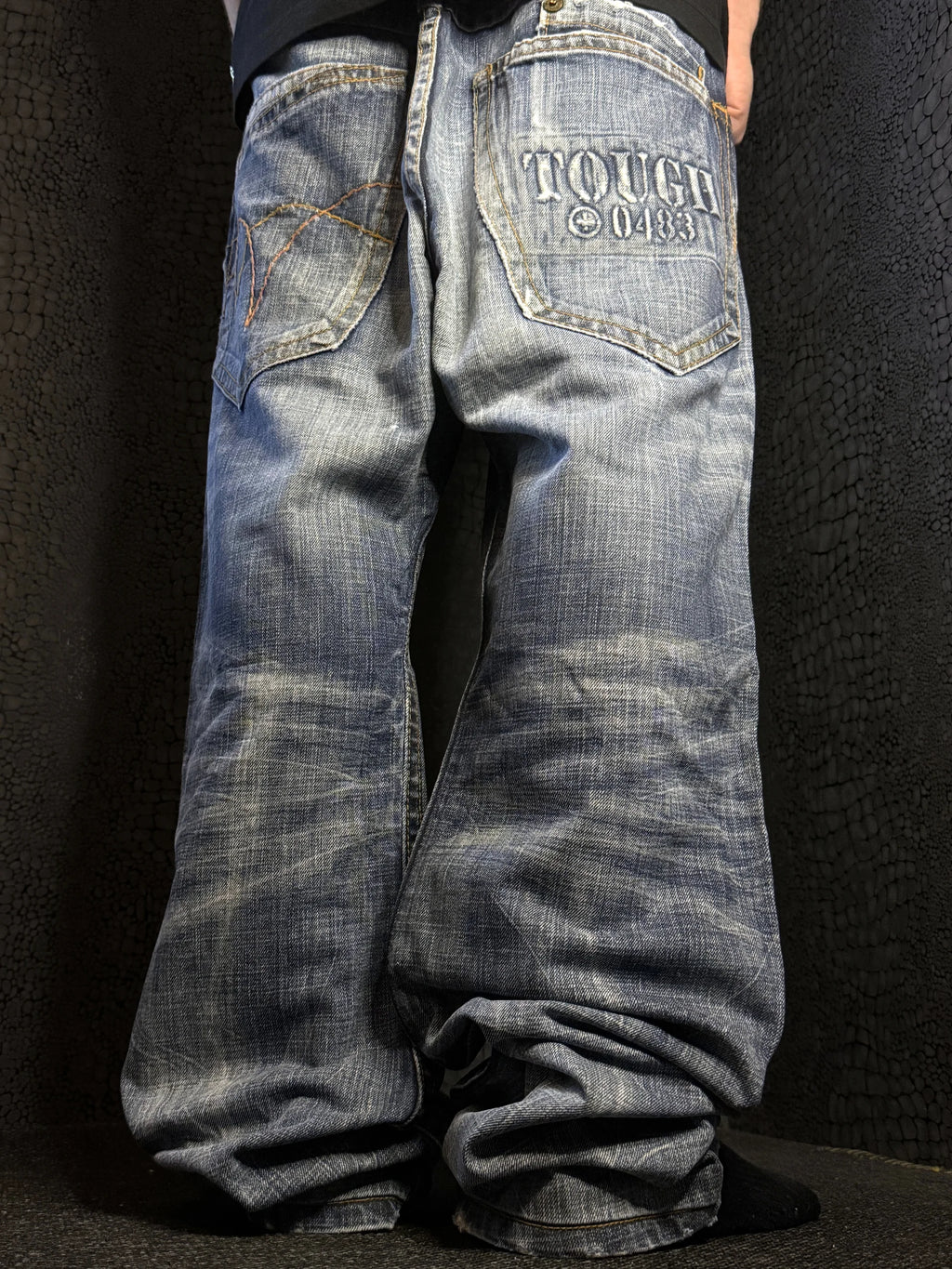 [V1029] Vintage y2k Tough Jeansmith blaue baggy jeans