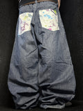 [V1050de] Vintage y2k Ecko graue baggy jeans