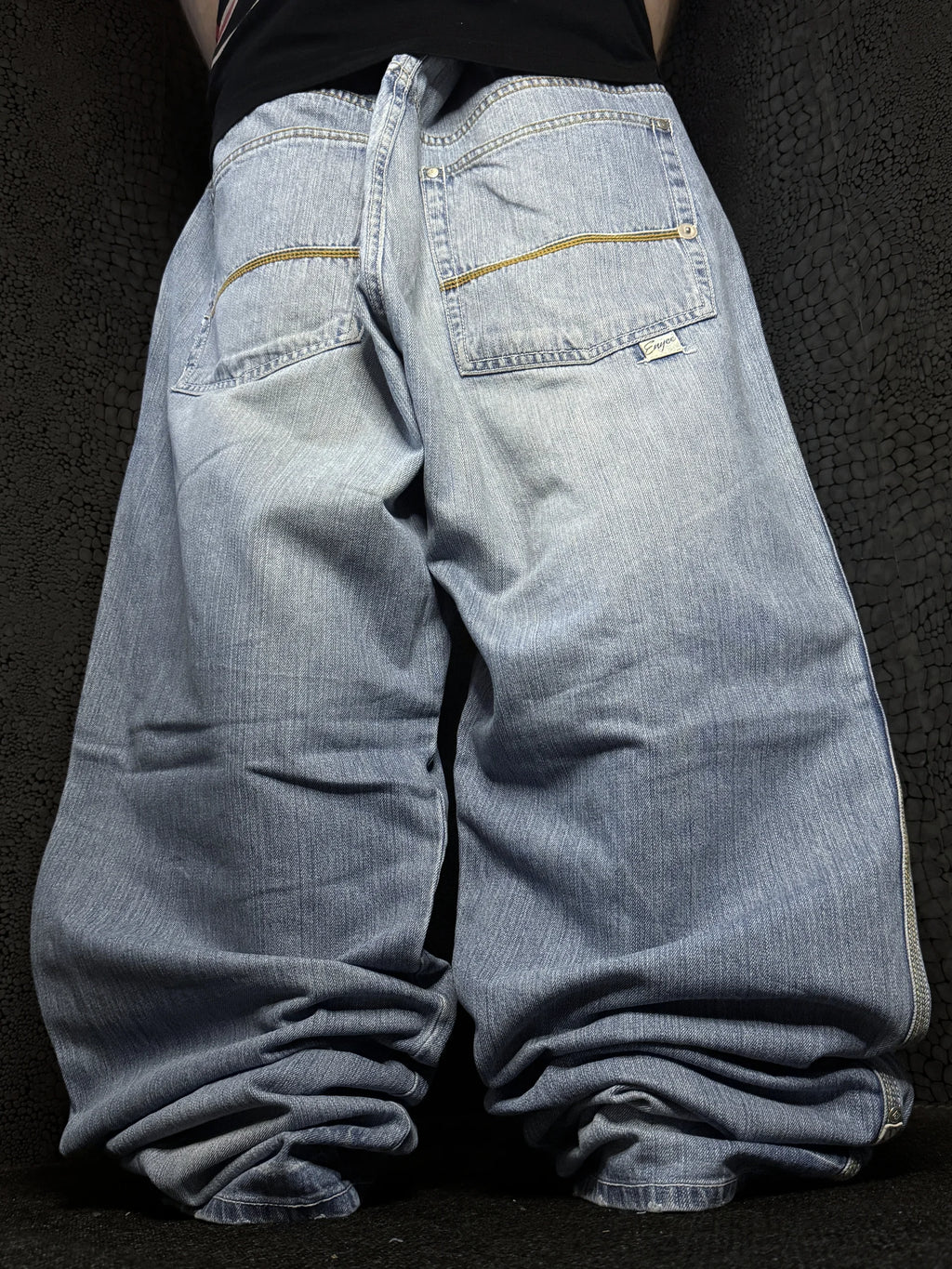 [V0799] Vintage y2k Enyce blaue baggy jeans
