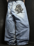 [V0947] Vintage y2k / 2000s DNGRS blu baggy jeans