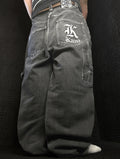 [V1058] Vintage y2k Karl Kani schwarze baggy jeans