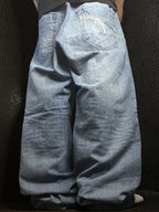 [V0931] Vintage y2k / 2000s Rocawear blaue baggy jeans