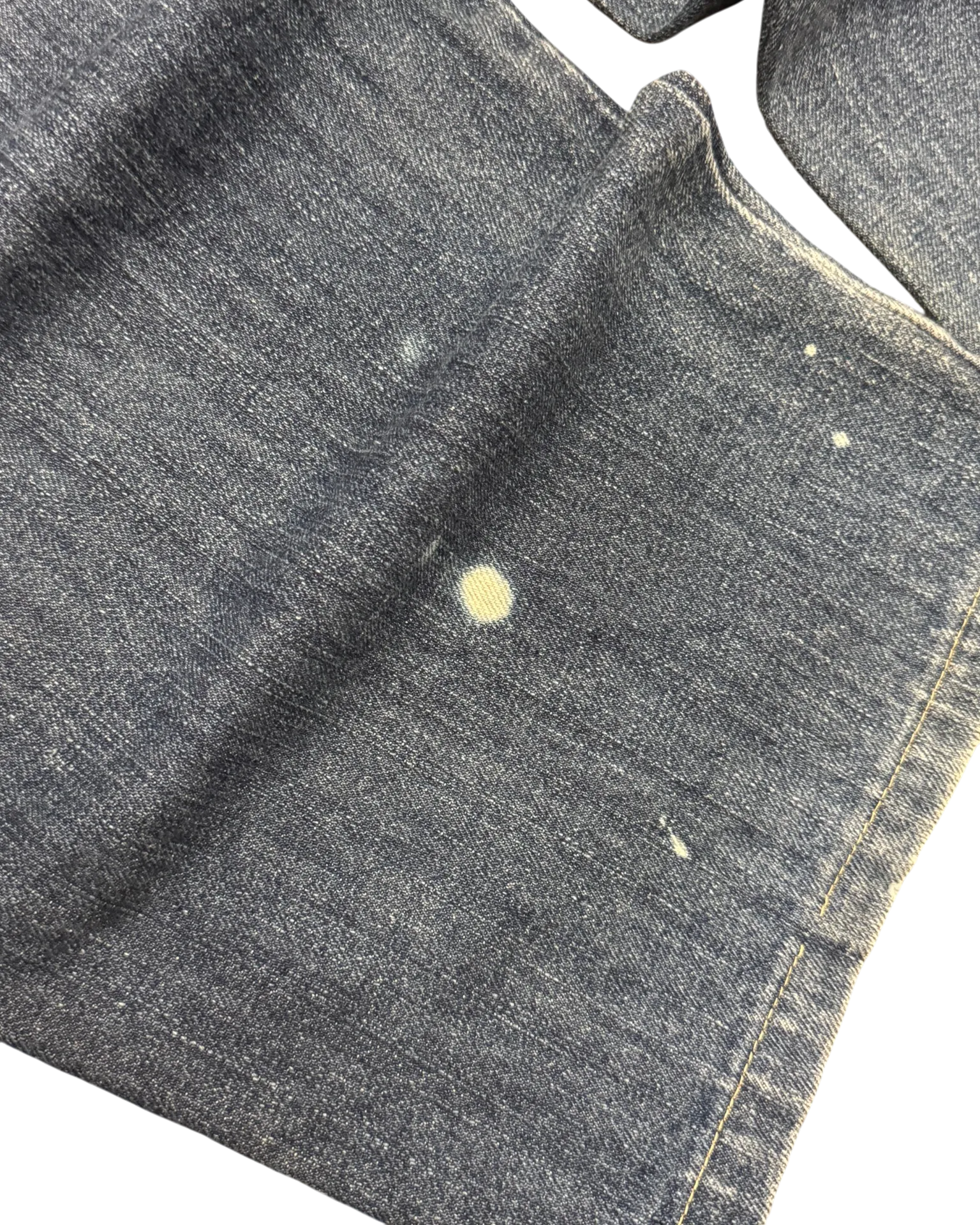 [V0944] Vintage y2k / 2000s Raw Blue blaue baggy jeans