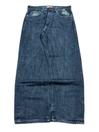 [V0963de] Vintage y2k Ecko schwarze baggy jeans (Japan)