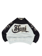 [V0821de] Vintage y2k Karl Kani blau marineblaues Sweatshirt (Street Lyrics – Original Citywear)