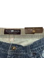 [V0845] Vintage y2k Ecko blaue baggy jeans (Paisley)