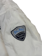 [V0836de] Vintage y2k Karl Kani weiße Trainingsjacke (Street Lyrics – Original Citywear)