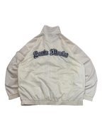 [V0836de] Vintage y2k Karl Kani weiße Trainingsjacke (Street Lyrics – Original Citywear)