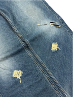 [V0978] Vintage y2k Drunkn Munky blaue baggy jeans