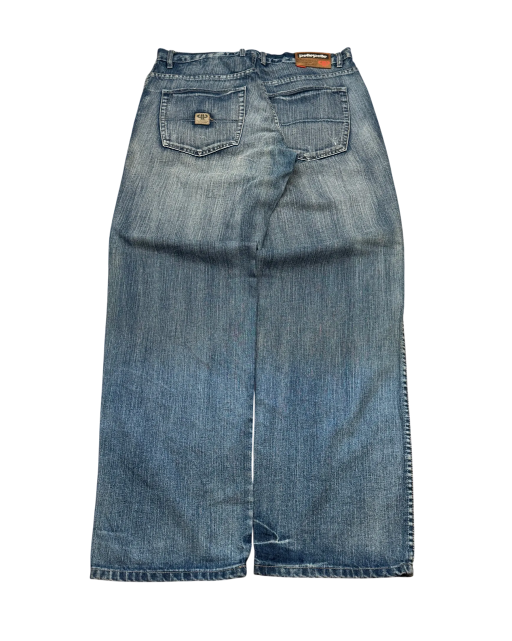 [V0929] Vintage y2k / 2000s Pelle Pelle blaue baggy jeans