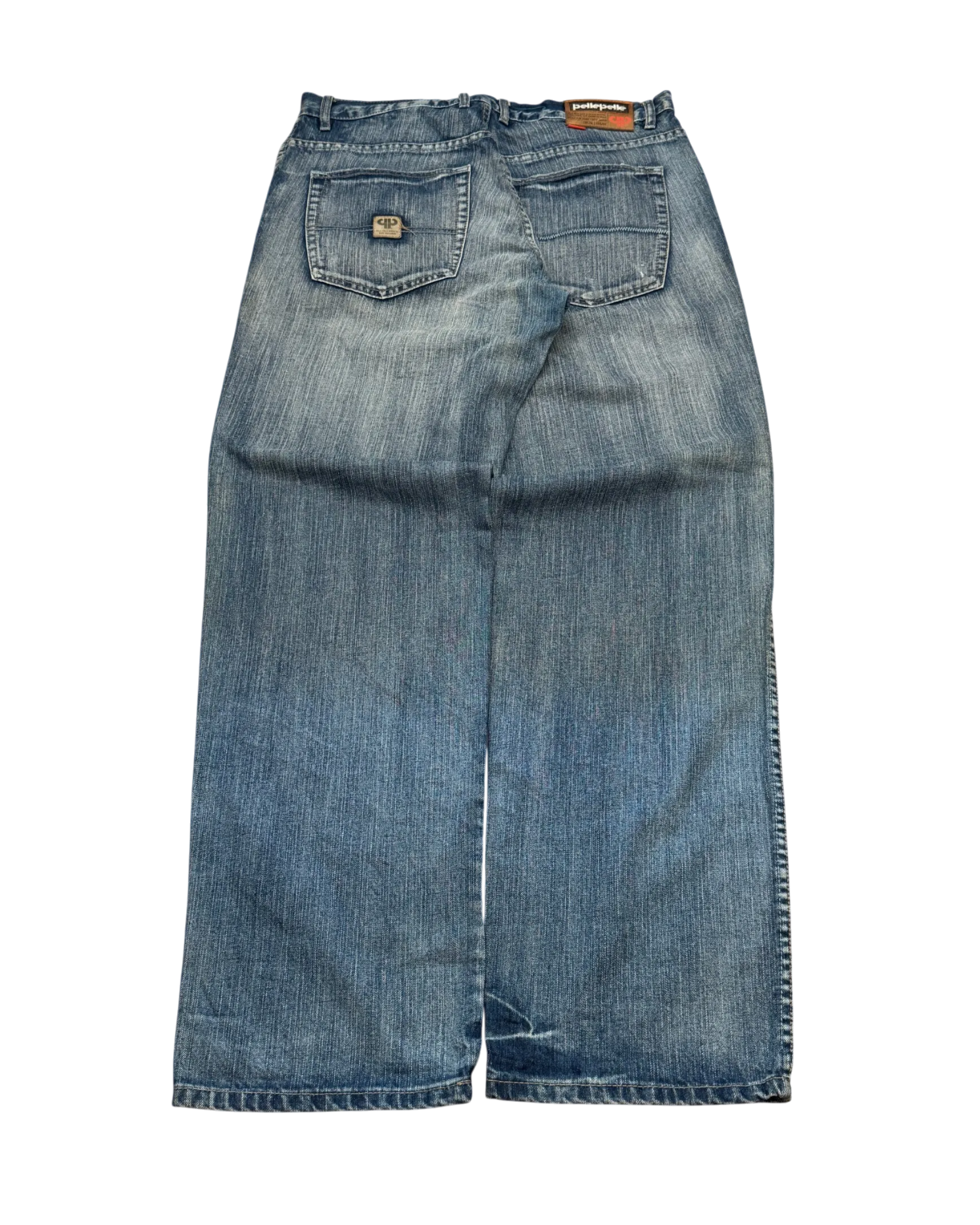 [V0929] Vintage y2k / 2000s Pelle Pelle blaue baggy jeans