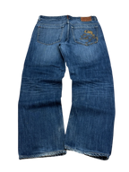 [V1005] Vintage y2k Luke marineblaue baggy jeans