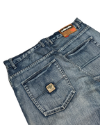 [V0929] Vintage y2k / 2000s Pelle Pelle blaue baggy jeans