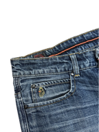 [V1005] Vintage y2k Luke marineblaue baggy jeans