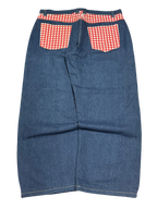 [V0855de] Vintage y2k Townz blaue baggy jeans