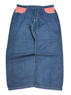 [V0855de] Vintage y2k Townz blaue baggy jeans