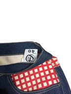 [V0855de] Vintage y2k Townz blaue baggy jeans