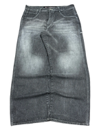 [V0882de] Vintage y2k 5ive Jungle (Five Jungle) schwarze baggy jeans