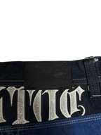 [V0857de] Vintage y2k Raw Blue blaue baggy jeans (Royal Estoc)
