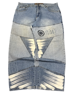 [V0865de] Vintage y2k Noiz blaue baggy jeans