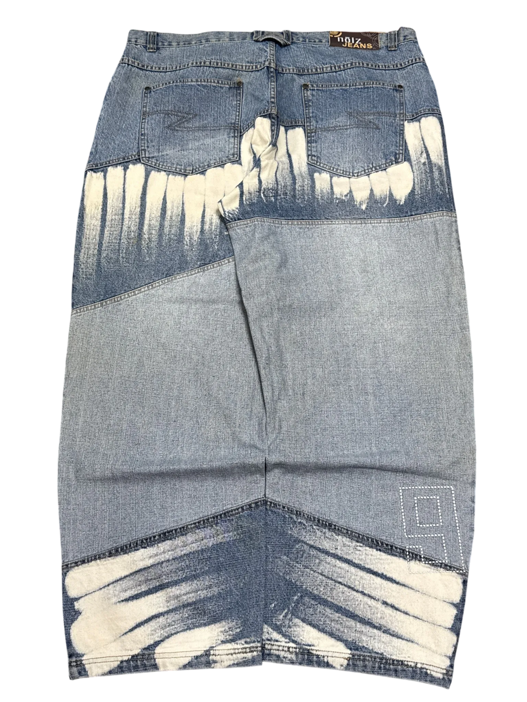 [V0865de] Vintage y2k Noiz blaue baggy jeans