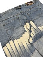 [V0865de] Vintage y2k Noiz blaue baggy jeans