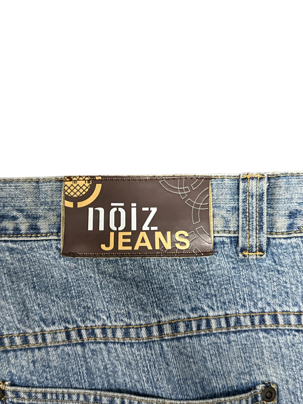 [V0865de] Vintage y2k Noiz blaue baggy jeans
