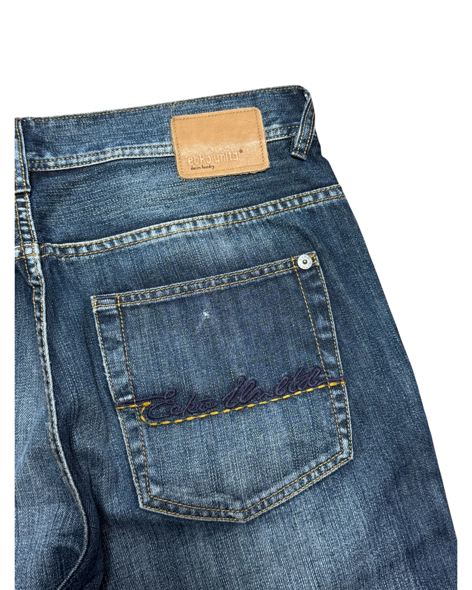 [V0670] Vintage y2k Ecko marineblaue baggy jeans