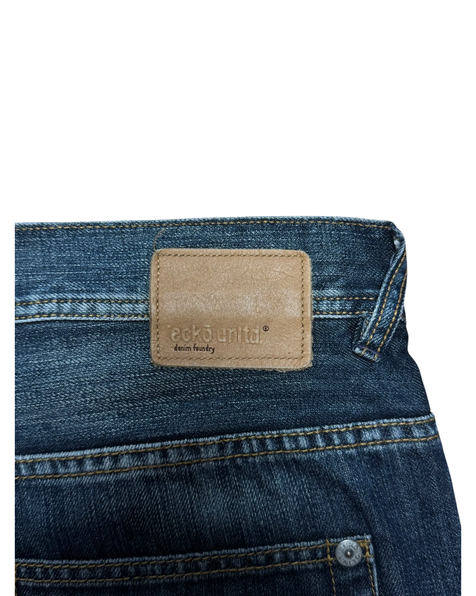 [V0670] Vintage y2k Ecko marineblaue baggy jeans
