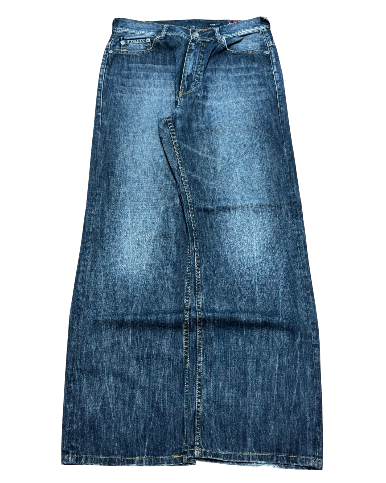 [V0670] Vintage y2k Ecko marineblaue baggy jeans