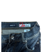 [V0670] Vintage y2k Ecko marineblaue baggy jeans