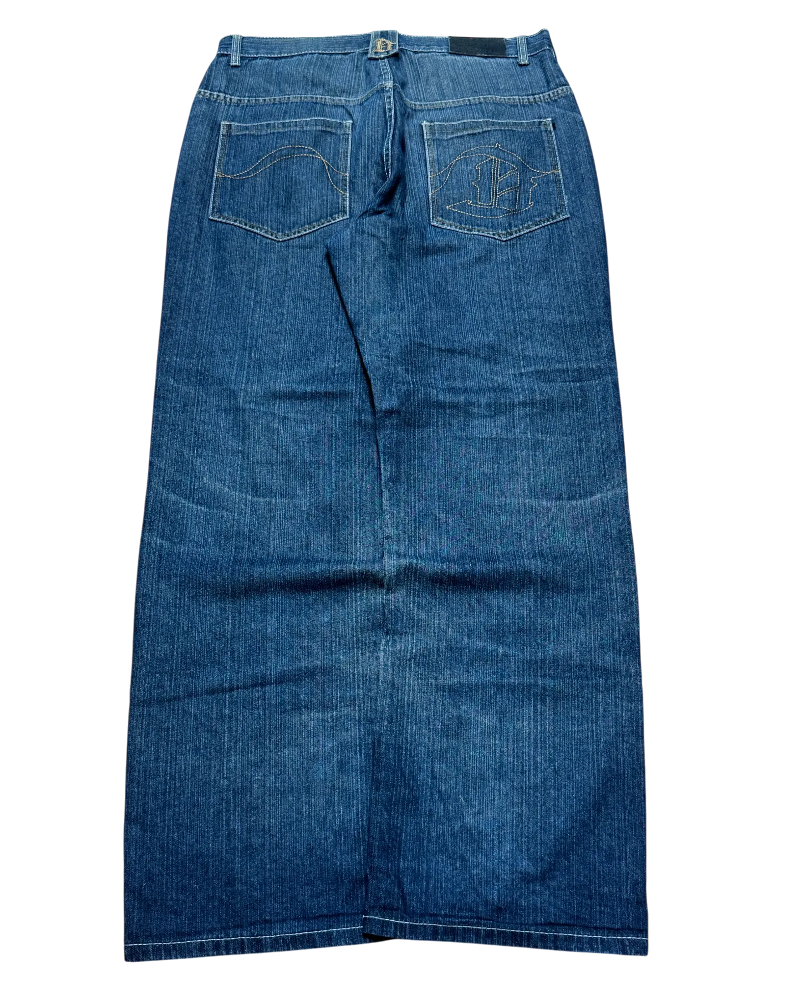 [V0946] Vintage y2k / 2000s DNGRS marineblaue baggy jeans