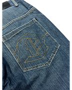 [V0946] Vintage y2k / 2000s DNGRS marineblaue baggy jeans