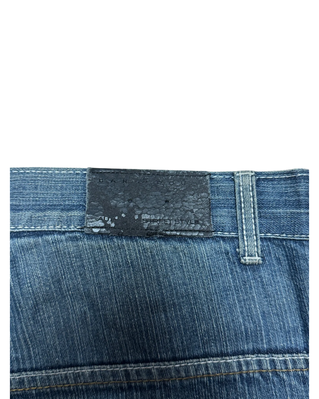 [V0946] Vintage y2k / 2000s DNGRS marineblaue baggy jeans