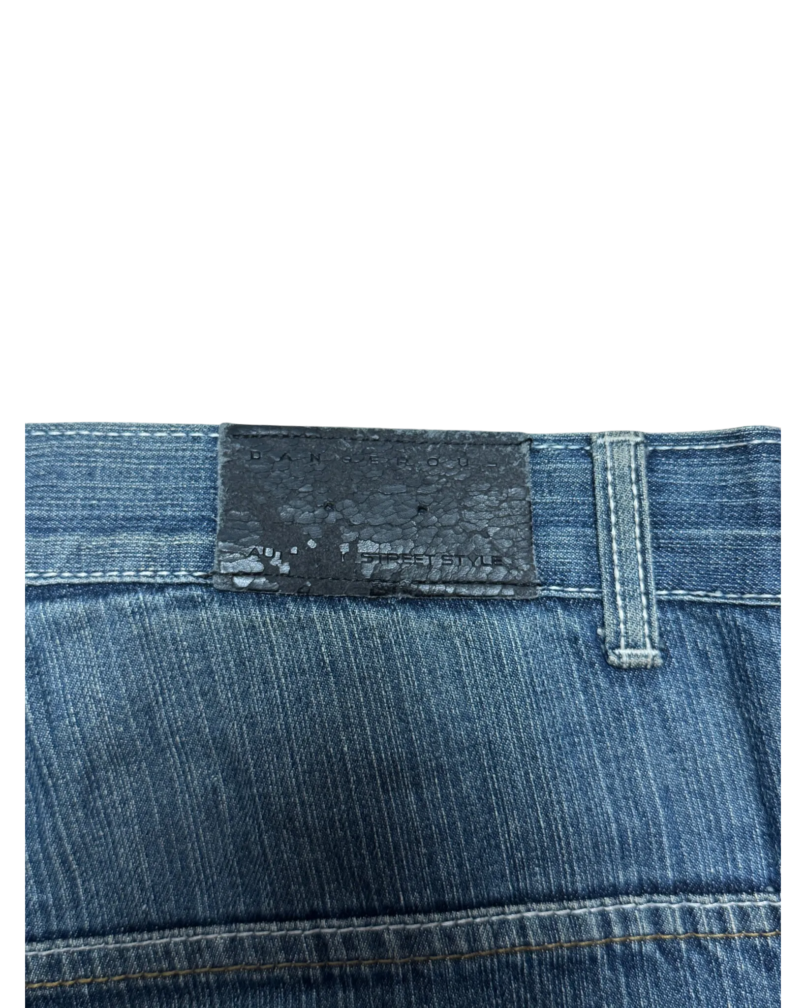[V0946] Vintage y2k / 2000s DNGRS marineblaue baggy jeans